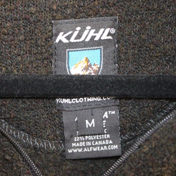 Kuhl Alfpaca Fleece Size Medium Long Sleeve Quarter Zip - Picture 2 of 3
